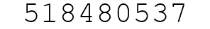 Number 518480537.