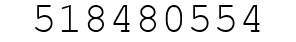Number 518480554.