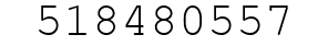 Number 518480557.