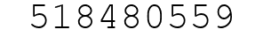 Number 518480559.