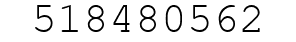 Number 518480562.