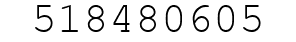 Number 518480605.