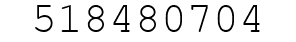 Number 518480704.