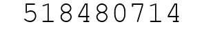 Number 518480714.