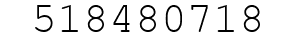Number 518480718.