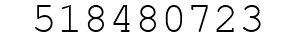 Number 518480723.