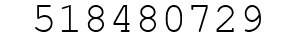 Number 518480729.