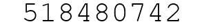 Number 518480742.