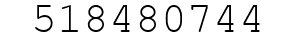 Number 518480744.
