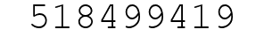 Number 518499419.