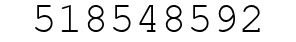 Number 518548592.