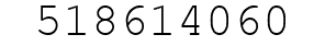 Number 518614060.