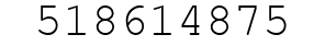 Number 518614875.