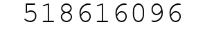 Number 518616096.