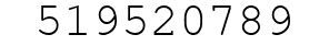 Number 519520789.