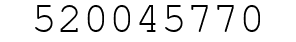 Number 520045770.