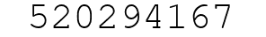 Number 520294167.