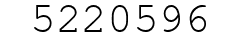 Number 5220596.