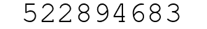Number 522894683.