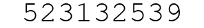 Number 523132539.