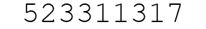 Number 523311317.