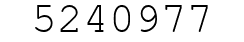 Number 5240977.
