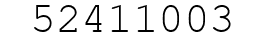 Number 52411003.