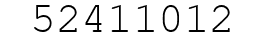 Number 52411012.