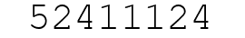 Number 52411124.