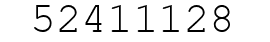 Number 52411128.