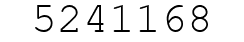 Number 5241168.