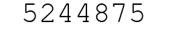 Number 5244875.