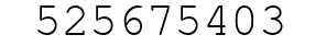 Number 525675403.