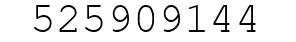 Number 525909144.