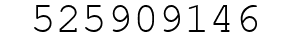 Number 525909146.