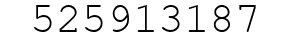 Number 525913187.