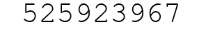Number 525923967.