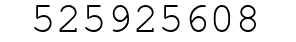 Number 525925608.