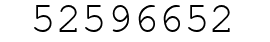 Number 52596652.
