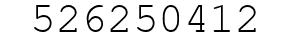 Number 526250412.