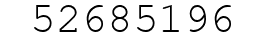 Number 52685196.