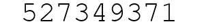 Number 527349371.