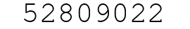 Number 52809022.
