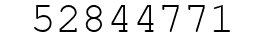 Number 52844771.