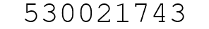 Number 530021743.