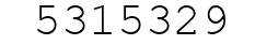 Number 5315329.