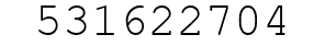 Number 531622704.