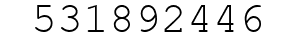Number 531892446.