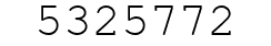 Number 5325772.