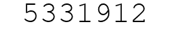 Number 5331912.